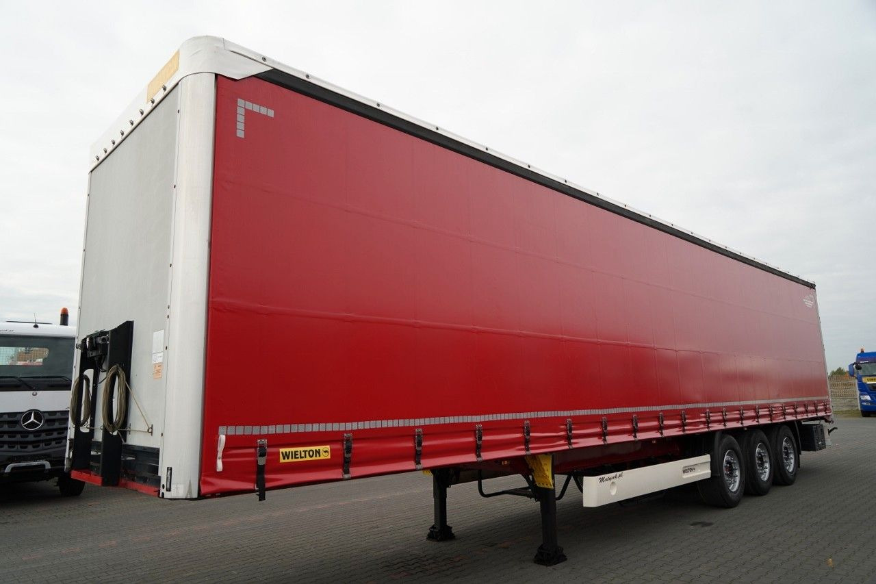 Wielton FIRANKA STANDARD / MULDA DO STALI - 9 M / OŚ PO - Gjysmë rimorkio me tendë: foto 2 Wielton FIRANKA STANDARD / MULDA DO STALI - 9 M / OŚ PO - Gjysmë rimorkio me tendë: foto 2