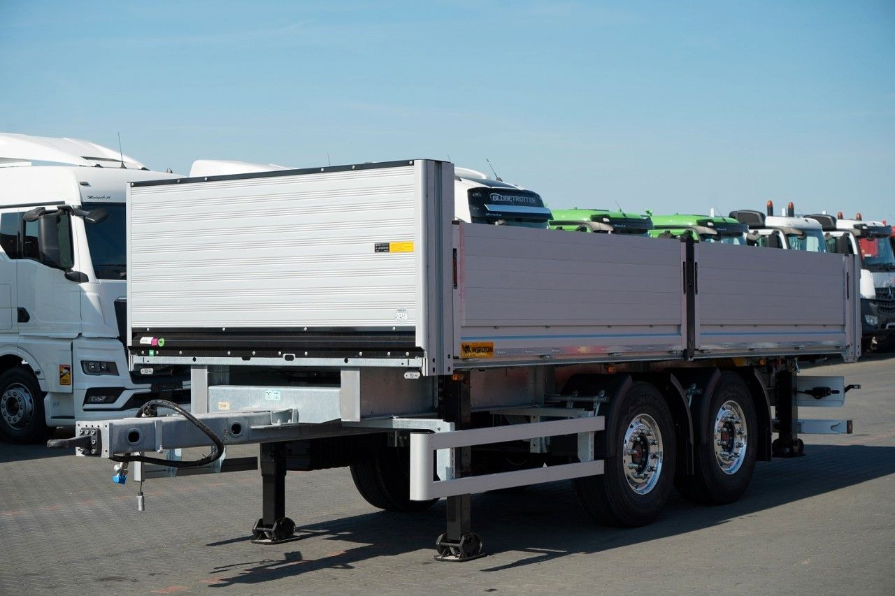 Wielton NACZEPA BURTOWA / DO BUDOWLANKI / NOWA / 2025 R - Gjysmë rimorkio e hapur/ Platformë: foto 1 Wielton NACZEPA BURTOWA / DO BUDOWLANKI / NOWA / 2025 R - Gjysmë rimorkio e hapur/ Platformë: foto 1