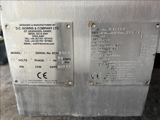 Makineri ushqimore DC Norris 2700 Industrial Wok: foto 10