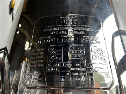 Giusti 100L Holding vessel - Makineri ushqimore: foto 4 Giusti 100L Holding vessel - Makineri ushqimore: foto 4