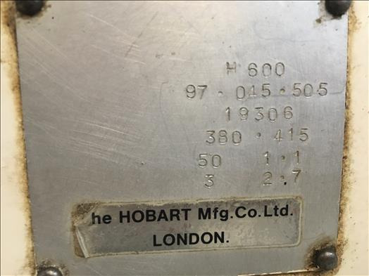 Hobart H600 planetary mixer - Makineri ushqimore: foto 4 Hobart H600 planetary mixer - Makineri ushqimore: foto 4