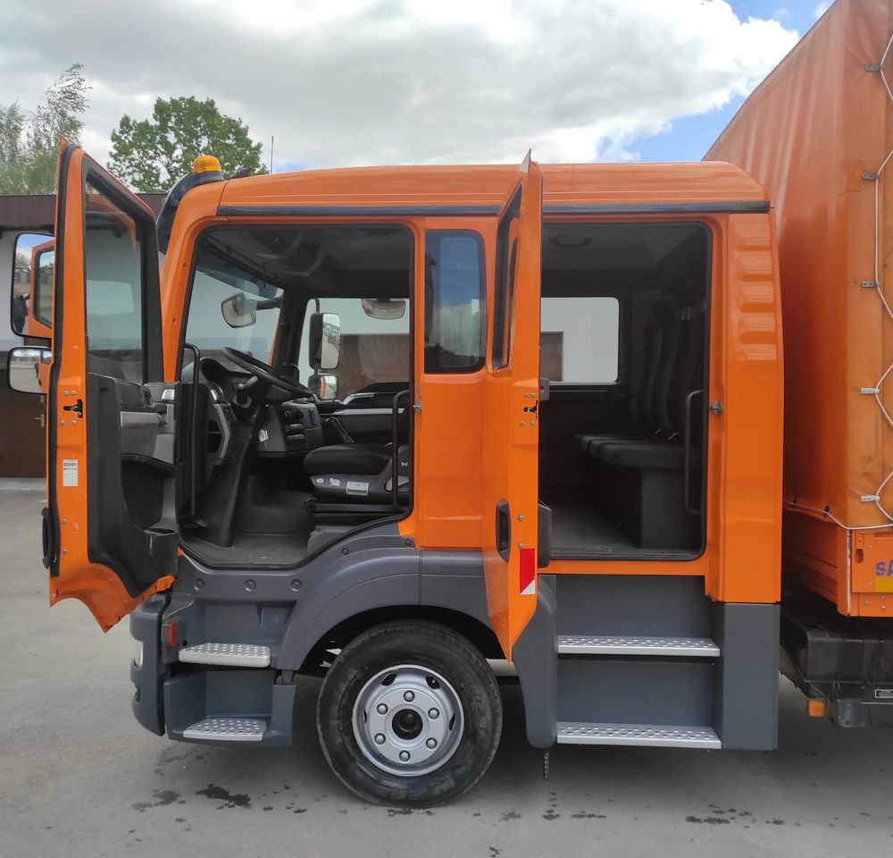 MAN TGL 8.180 DOKA / 6 OSOBOWY /BUTRO-PLANDEKA / - Kamion me tendë: foto 5 MAN TGL 8.180 DOKA / 6 OSOBOWY /BUTRO-PLANDEKA / - Kamion me tendë: foto 5