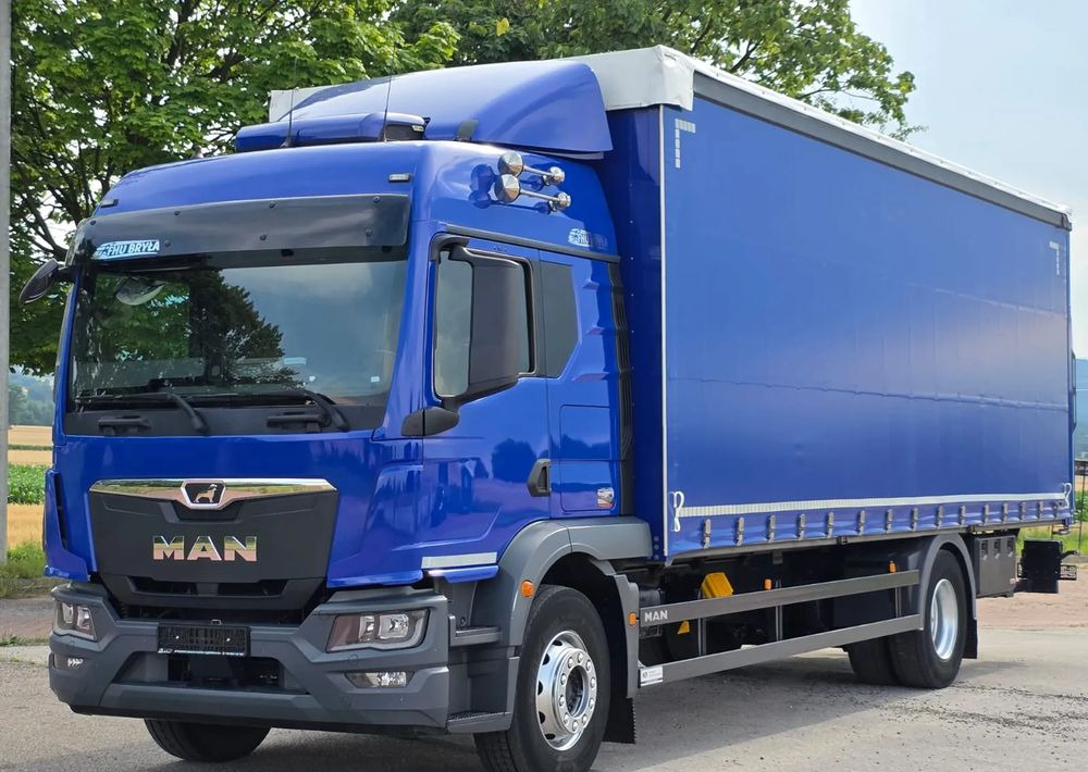 MAN TGM 18.320 / 18.290 / NOWY MODEL / E6 / 20PALET / 9200 ŁADOWNOŚĆ / SERWISOWANY / NISKI PRZEBIEG / WINDA / FIRANKA / SPROWADZONY / 2021 / NISKI PRZEBIEG /PIERWSZY WŁAŚCICIEL/ - Kamion me tendë: foto 2 MAN TGM 18.320 / 18.290 / NOWY MODEL / E6 / 20PALET / 9200 ŁADOWNOŚĆ / SERWISOWANY / NISKI PRZEBIEG / WINDA / FIRANKA / SPROWADZONY / 2021 / NISKI PRZEBIEG /PIERWSZY WŁAŚCICIEL/ - Kamion me tendë: foto 2