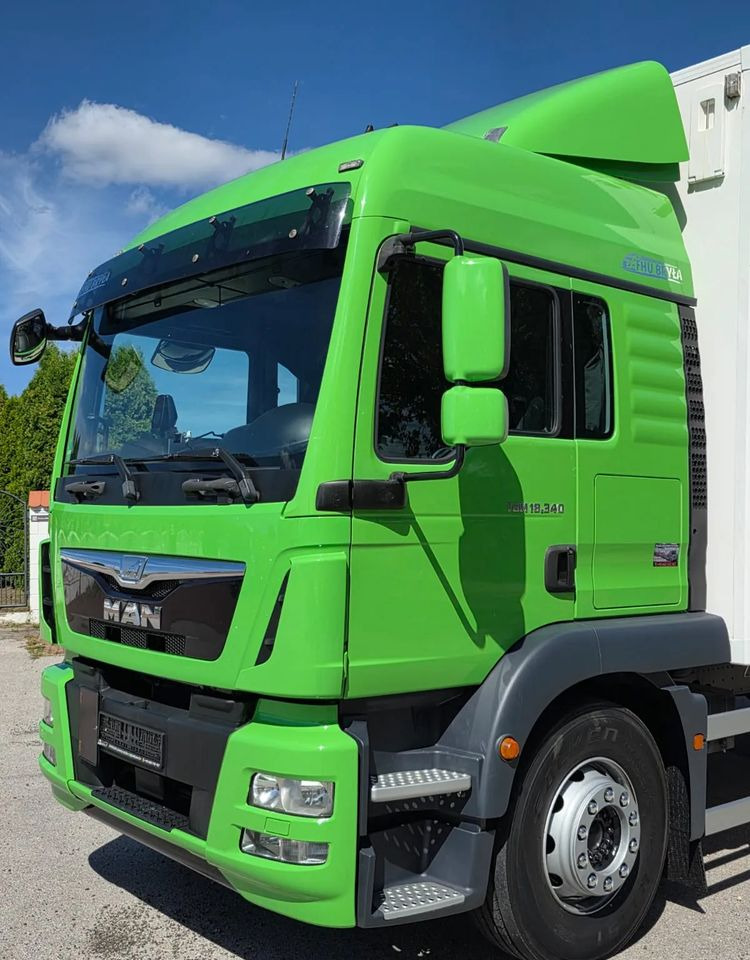 Kamion frigorifer MAN TGM 18.340 / 18.290 / 15.290 / IZOTERMA / WINDA / 19PALET /E6  / SPROWADZONY / AUTOMAT / SYPIALKA / PIERWSZY WŁAŚCICIEL / BOCZNE DRZWI / STAN BARDZO DOBRY: foto 9