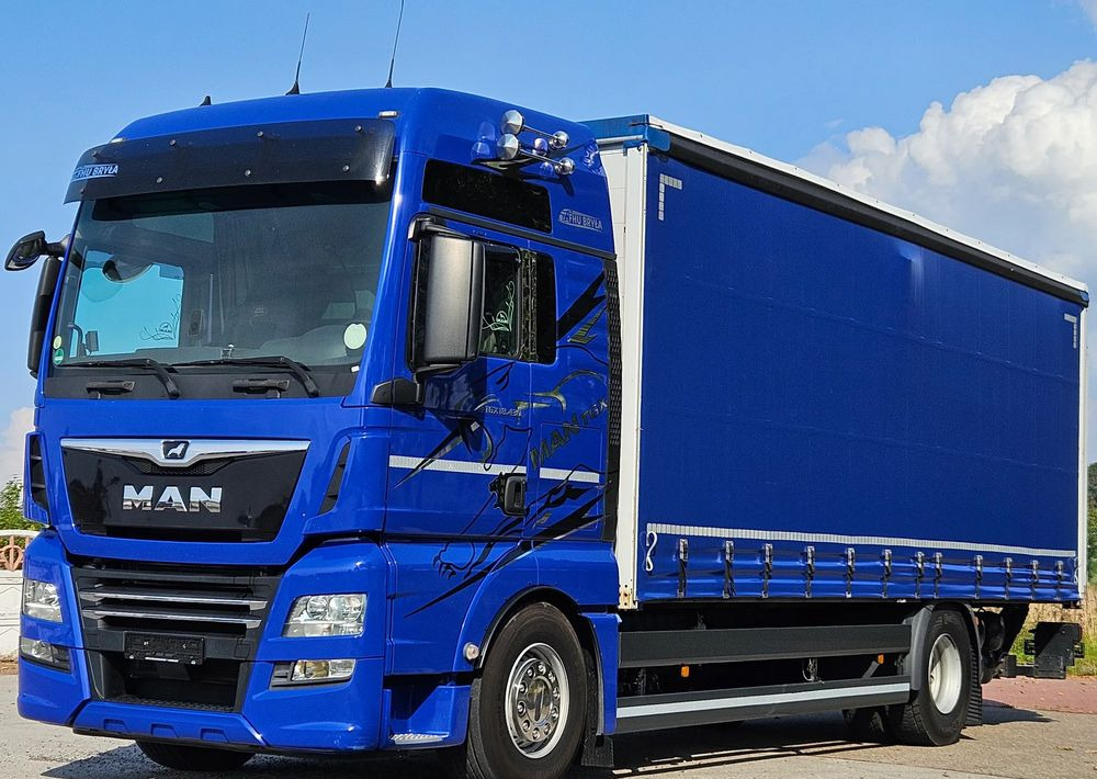 Kamion me tendë MAN TGX 18.430 / FIRANKA / WINDA / KLIMA POSTOJOWA / 300TYŚ PRZEBIEG / 2020 /E6 / KLIMA POSTOJOWA  / SPROWADZONY / JAK NOWY / AUTOMAT: foto 11