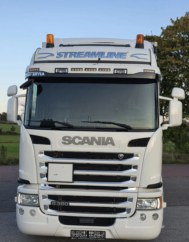 Scania G360 / BURTO-FIRANKA / 3 OSIE / WINDA / 20PALET / E6 / SYPIALNA KABINA / SPROWADZONY / JAK NOWA PRZEBIEG 490TYŚ / ŁADOWNOŚĆ 14500KG / - Kamion me tendë: foto 3 Scania G360 / BURTO-FIRANKA / 3 OSIE / WINDA / 20PALET / E6 / SYPIALNA KABINA / SPROWADZONY / JAK NOWA PRZEBIEG 490TYŚ / ŁADOWNOŚĆ 14500KG / - Kamion me tendë: foto 3