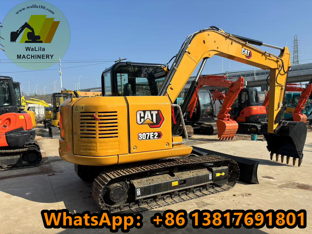 CAT 307E Caterpillar 307E2 - Miniekskavator: foto 1 CAT 307E Caterpillar 307E2 - Miniekskavator: foto 1