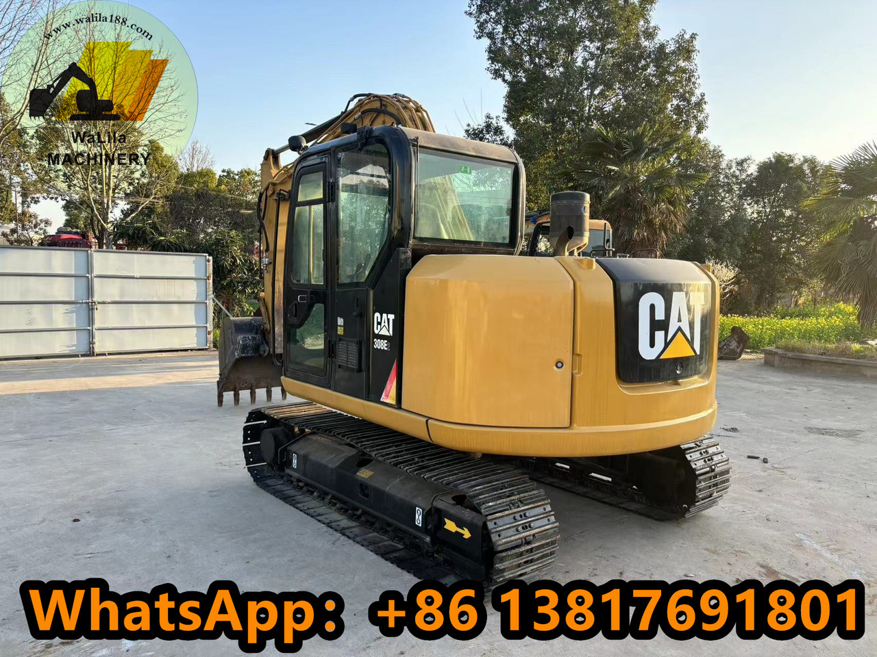 CAT 308 E 2 CR CAT308E2 CAT308E - Miniekskavator: foto 4 CAT 308 E 2 CR CAT308E2 CAT308E - Miniekskavator: foto 4