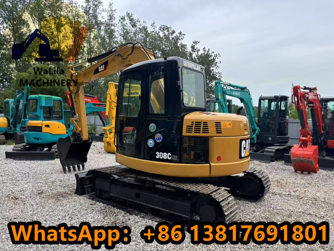 CAT CAT 308CCR - Miniekskavator: foto 3 CAT CAT 308CCR - Miniekskavator: foto 3