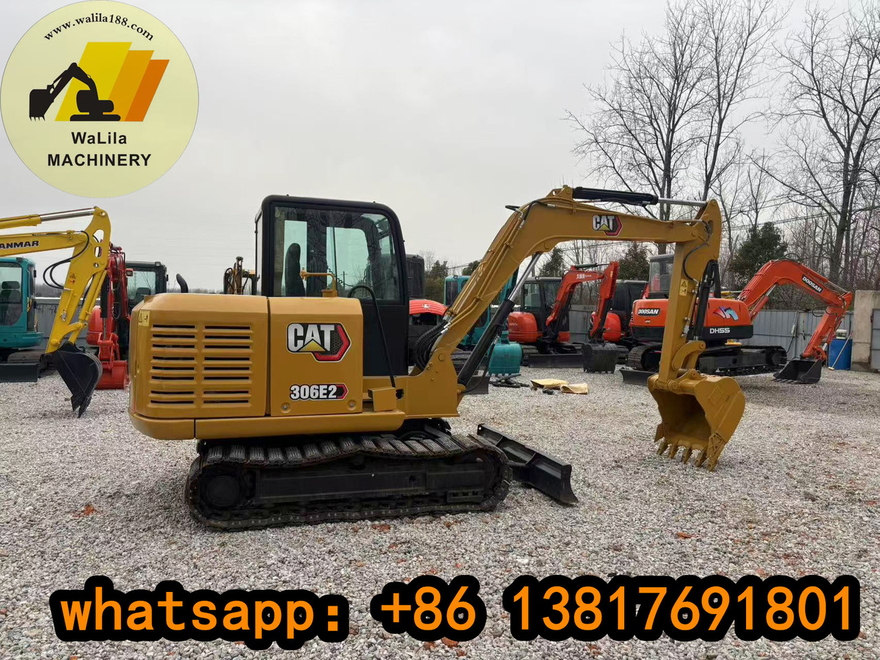 CATERPILLAR 306E2 - Miniekskavator: foto 1 CATERPILLAR 306E2 - Miniekskavator: foto 1