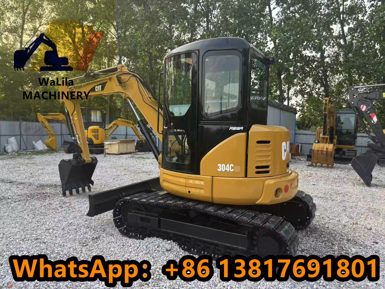 CATERPILLAR CAT304CCR - Miniekskavator: foto 3 CATERPILLAR CAT304CCR - Miniekskavator: foto 3