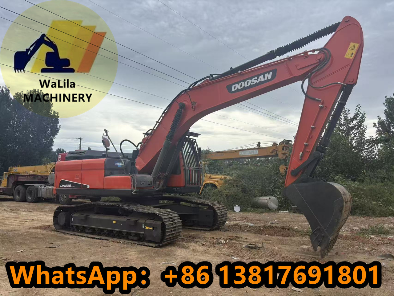 DOOSAN DX225 - Ekskavator me zinxhirë: foto 1 DOOSAN DX225 - Ekskavator me zinxhirë: foto 1