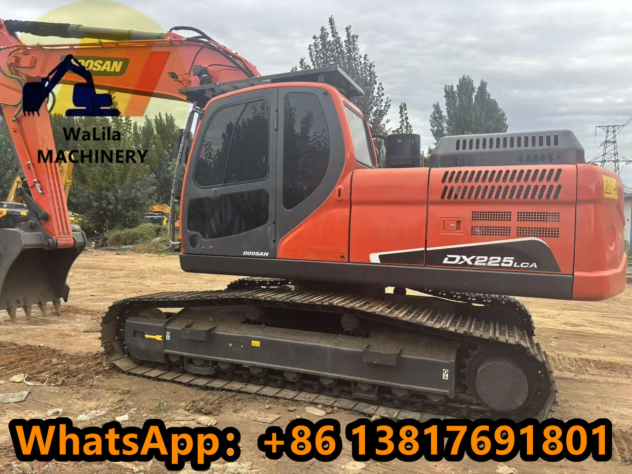 DOOSAN DX225 - Ekskavator me zinxhirë: foto 3 DOOSAN DX225 - Ekskavator me zinxhirë: foto 3