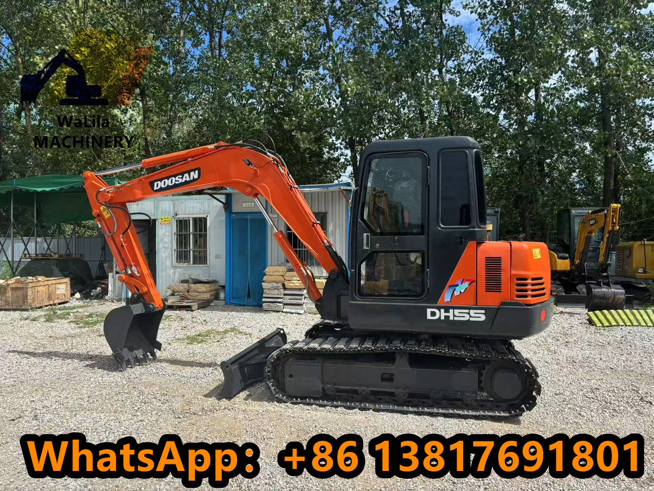Doosan DH 55-7 DH55 (Good) - Miniekskavator: foto 1 Doosan DH 55-7 DH55 (Good) - Miniekskavator: foto 1