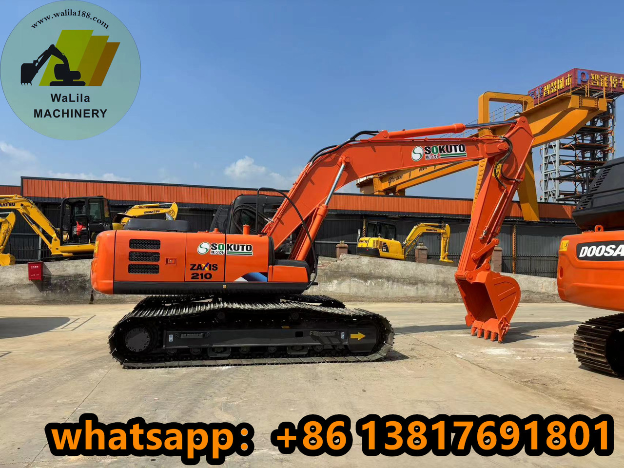 HITACHI ZX210-3G - Ekskavator me zinxhirë: foto 1 HITACHI ZX210-3G - Ekskavator me zinxhirë: foto 1