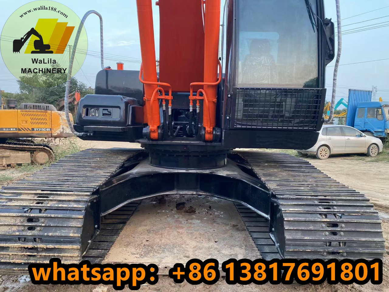Hitachi Hitachi zx250 - Ekskavator me zinxhirë: foto 4 Hitachi Hitachi zx250 - Ekskavator me zinxhirë: foto 4
