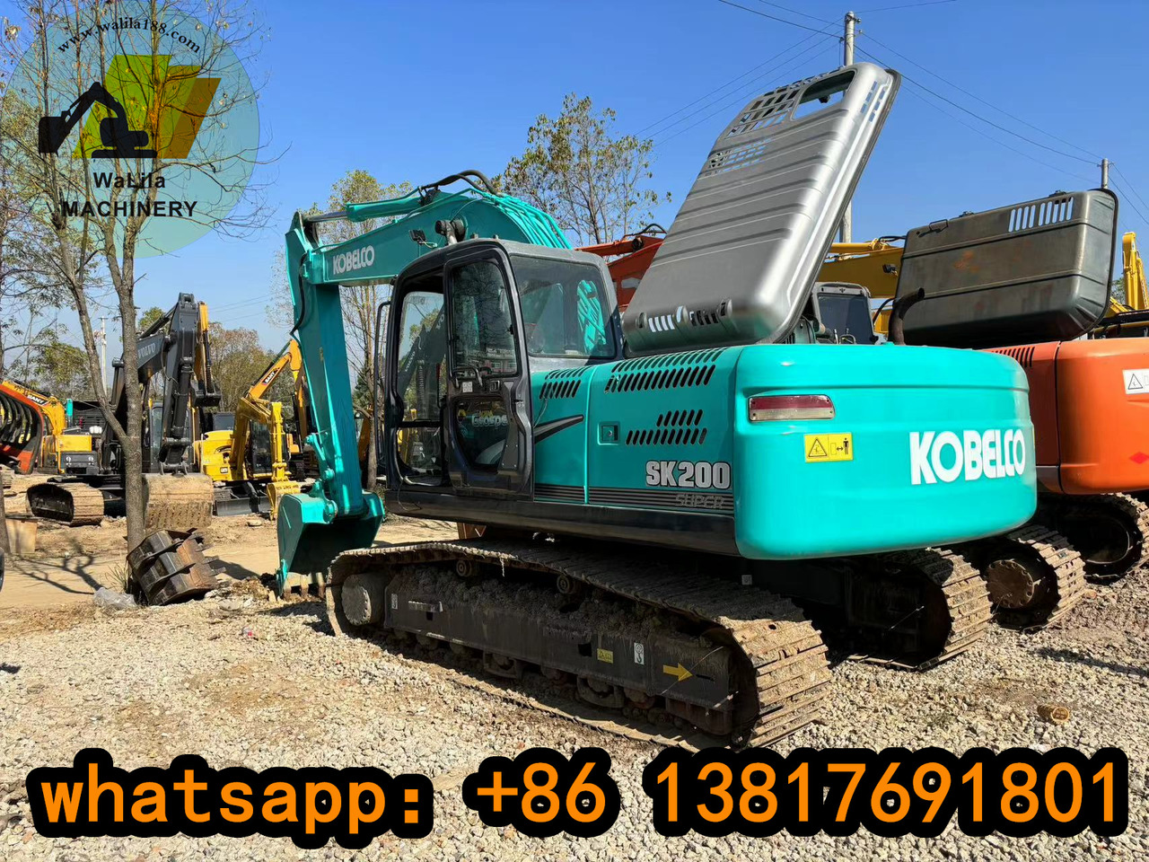 KOBELCO SK 200-8 - Ekskavator me zinxhirë: foto 5 KOBELCO SK 200-8 - Ekskavator me zinxhirë: foto 5