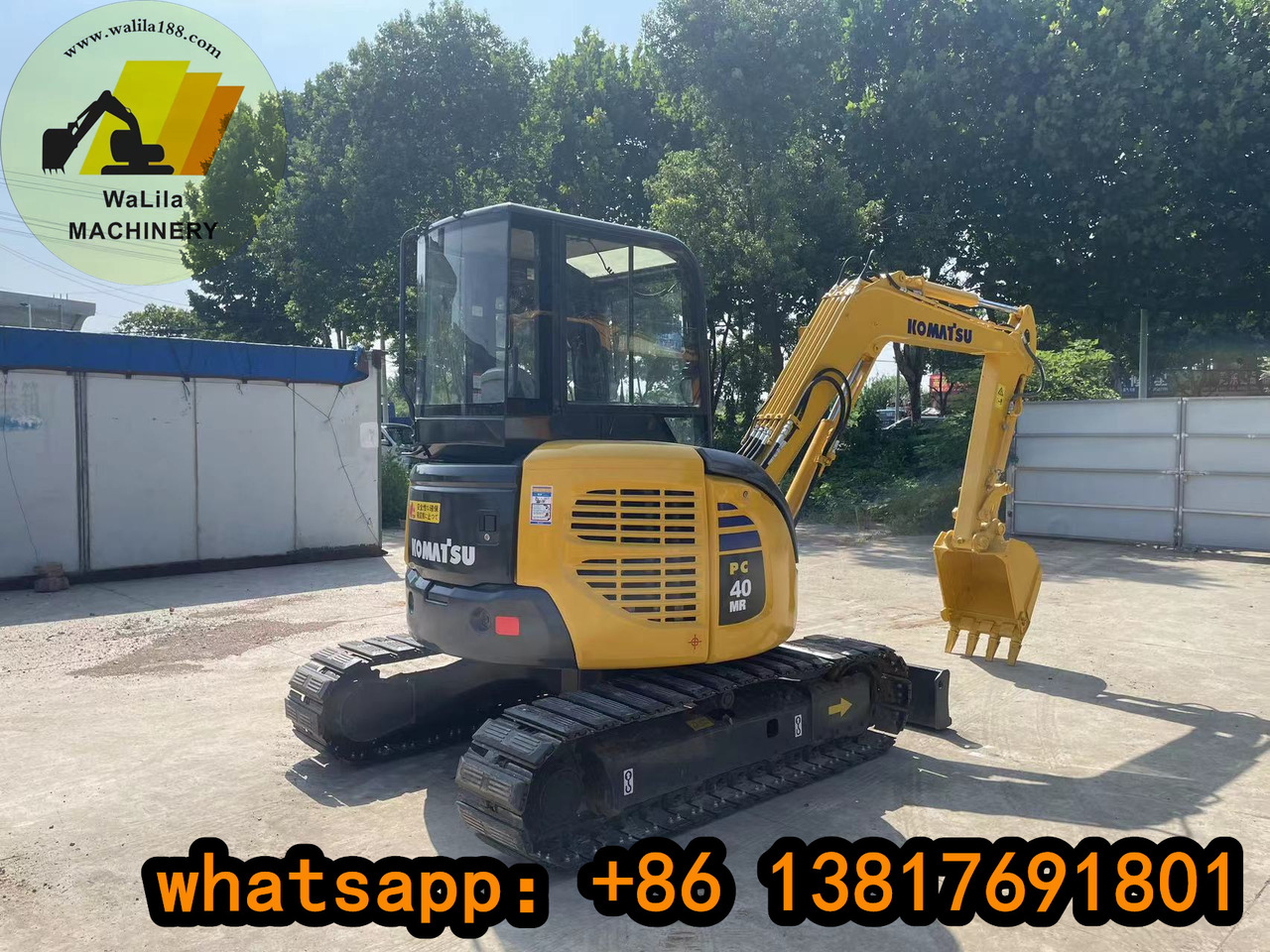 KOMATSU PC 40 MR-3 - Miniekskavator: foto 3 KOMATSU PC 40 MR-3 - Miniekskavator: foto 3