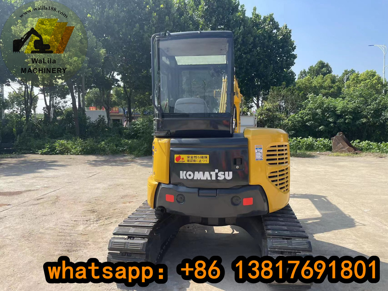 KOMATSU PC 40 MR-3 - Miniekskavator: foto 2 KOMATSU PC 40 MR-3 - Miniekskavator: foto 2