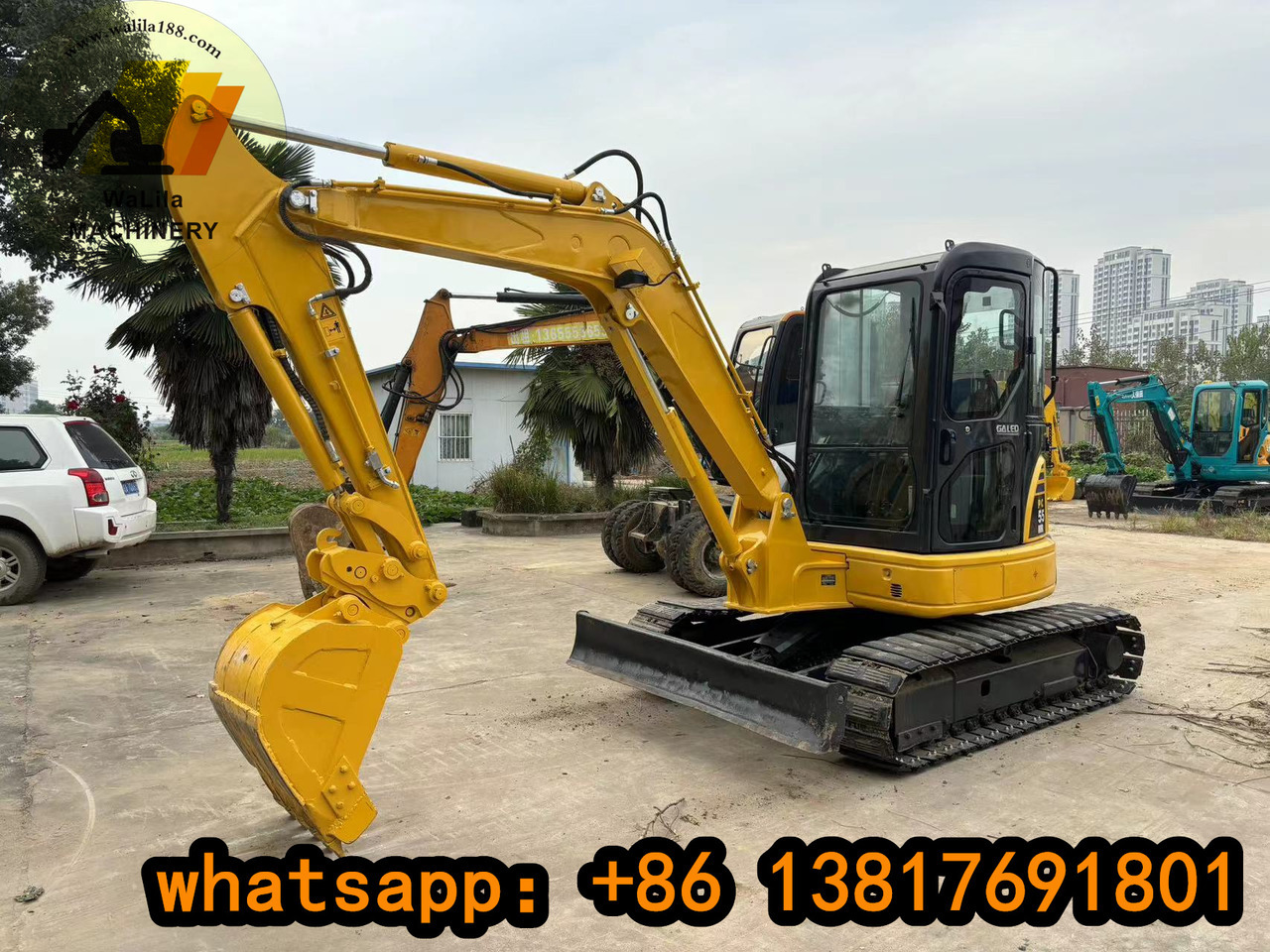 KOMATSU PC 55 MR-3 - Miniekskavator: foto 3 KOMATSU PC 55 MR-3 - Miniekskavator: foto 3