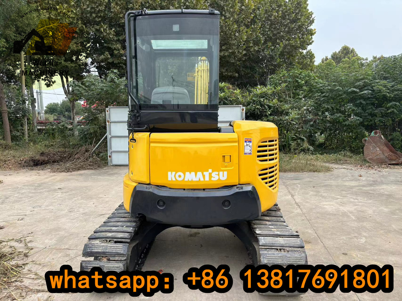 KOMATSU PC 55 MR-3 - Miniekskavator: foto 5 KOMATSU PC 55 MR-3 - Miniekskavator: foto 5