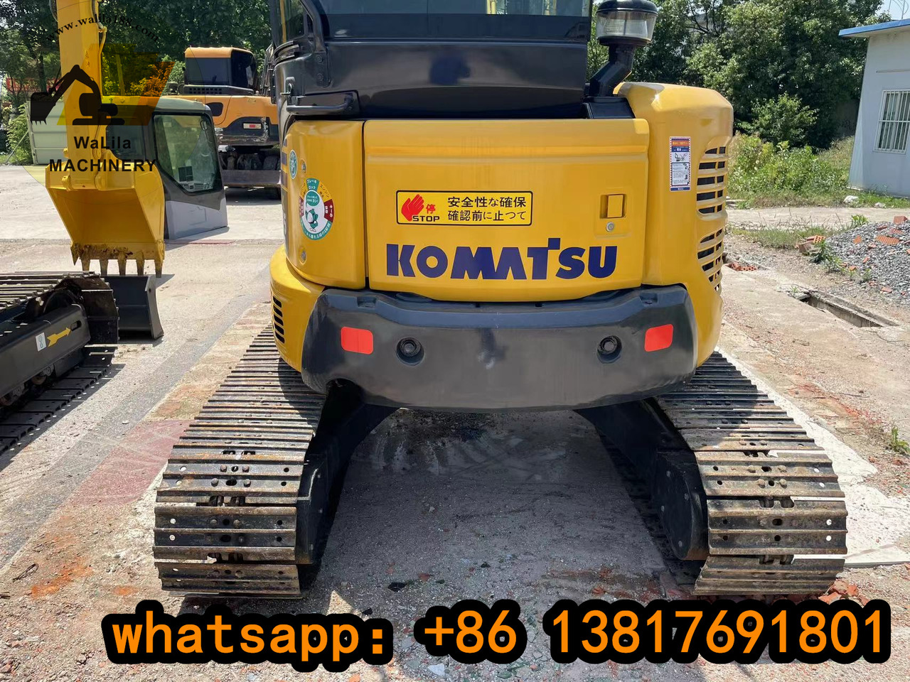 KOMATSU PC 55 MR-3 - Miniekskavator: foto 5 KOMATSU PC 55 MR-3 - Miniekskavator: foto 5