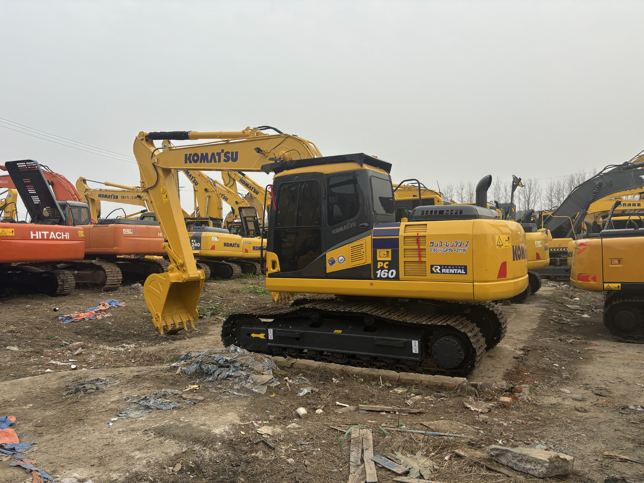 KOMATSU PC160 - Ekskavator me zinxhirë: foto 2 KOMATSU PC160 - Ekskavator me zinxhirë: foto 2
