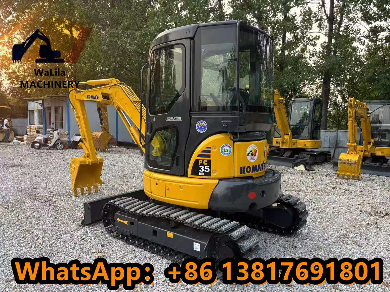 KOMATSU PC35 - Miniekskavator: foto 3 KOMATSU PC35 - Miniekskavator: foto 3