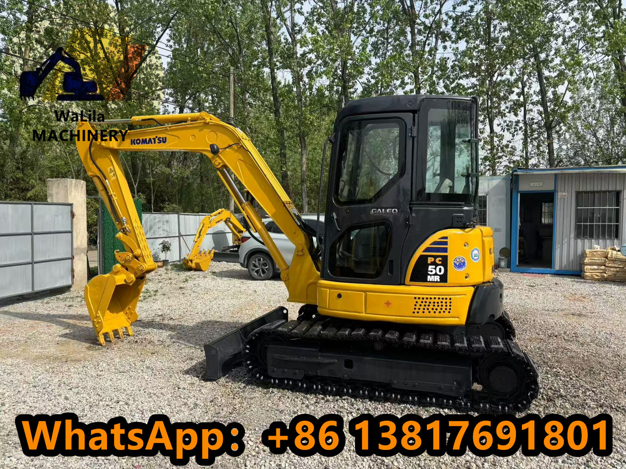 KOMATSU PC50-3 - Miniekskavator: foto 1 KOMATSU PC50-3 - Miniekskavator: foto 1