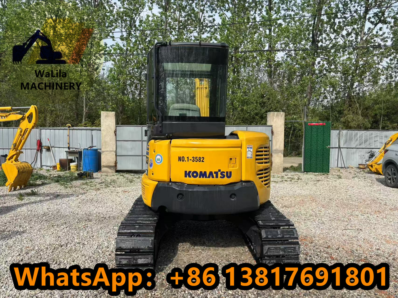 KOMATSU PC50MR - Miniekskavator: foto 3 KOMATSU PC50MR - Miniekskavator: foto 3