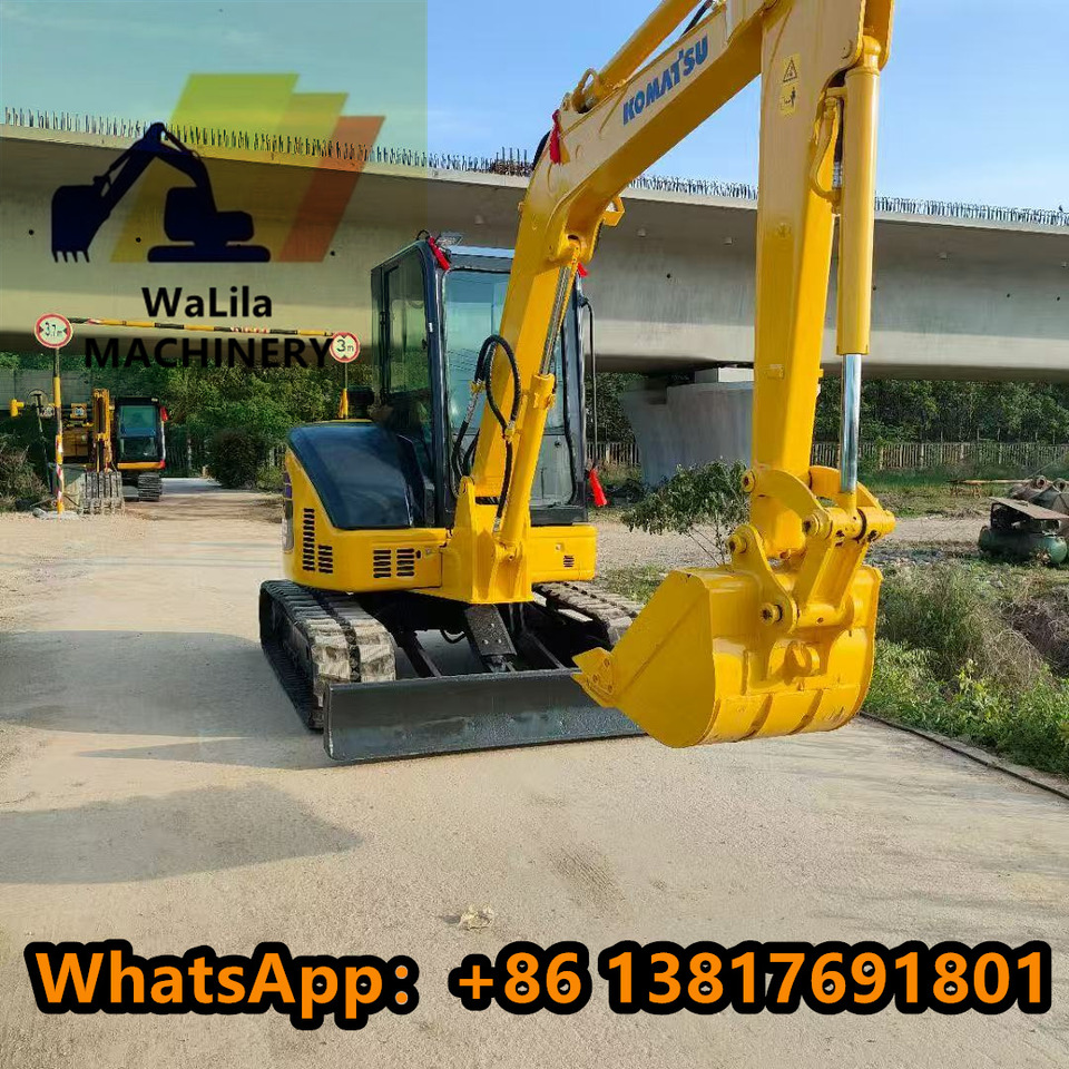 KOMATSU PC55 - Miniekskavator: foto 1 KOMATSU PC55 - Miniekskavator: foto 1