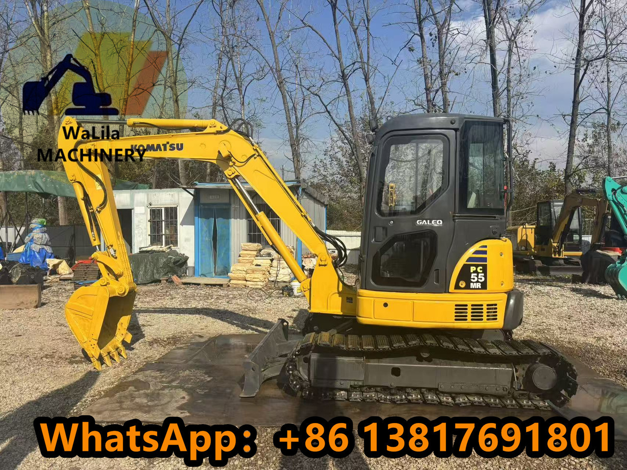 KOMATSU PC55MR-3 - Miniekskavator: foto 3 KOMATSU PC55MR-3 - Miniekskavator: foto 3