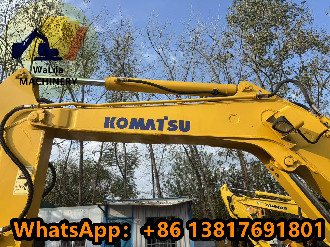 KOMATSU PC55MR-3 - Miniekskavator: foto 5 KOMATSU PC55MR-3 - Miniekskavator: foto 5
