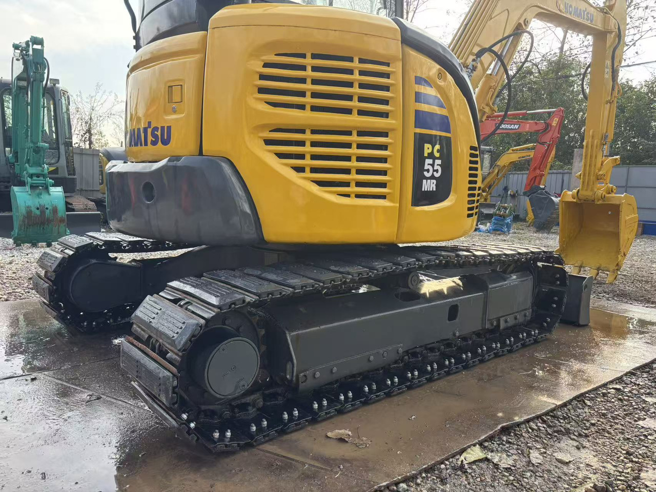 KOMATSU PC55MR-3 - Miniekskavator: foto 2 KOMATSU PC55MR-3 - Miniekskavator: foto 2