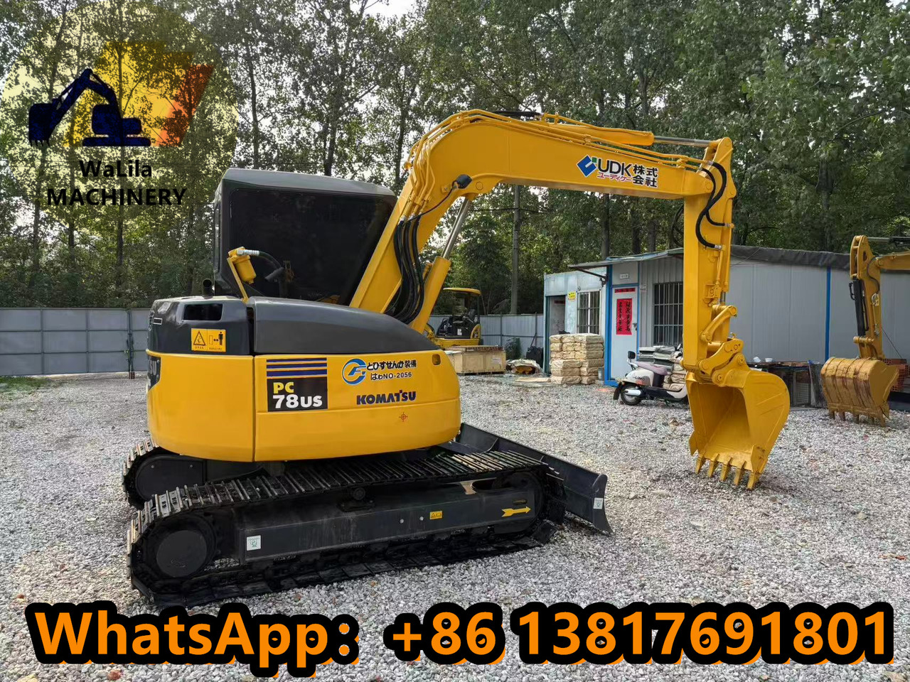 KOMATSU PC78-6US - Miniekskavator: foto 1 KOMATSU PC78-6US - Miniekskavator: foto 1