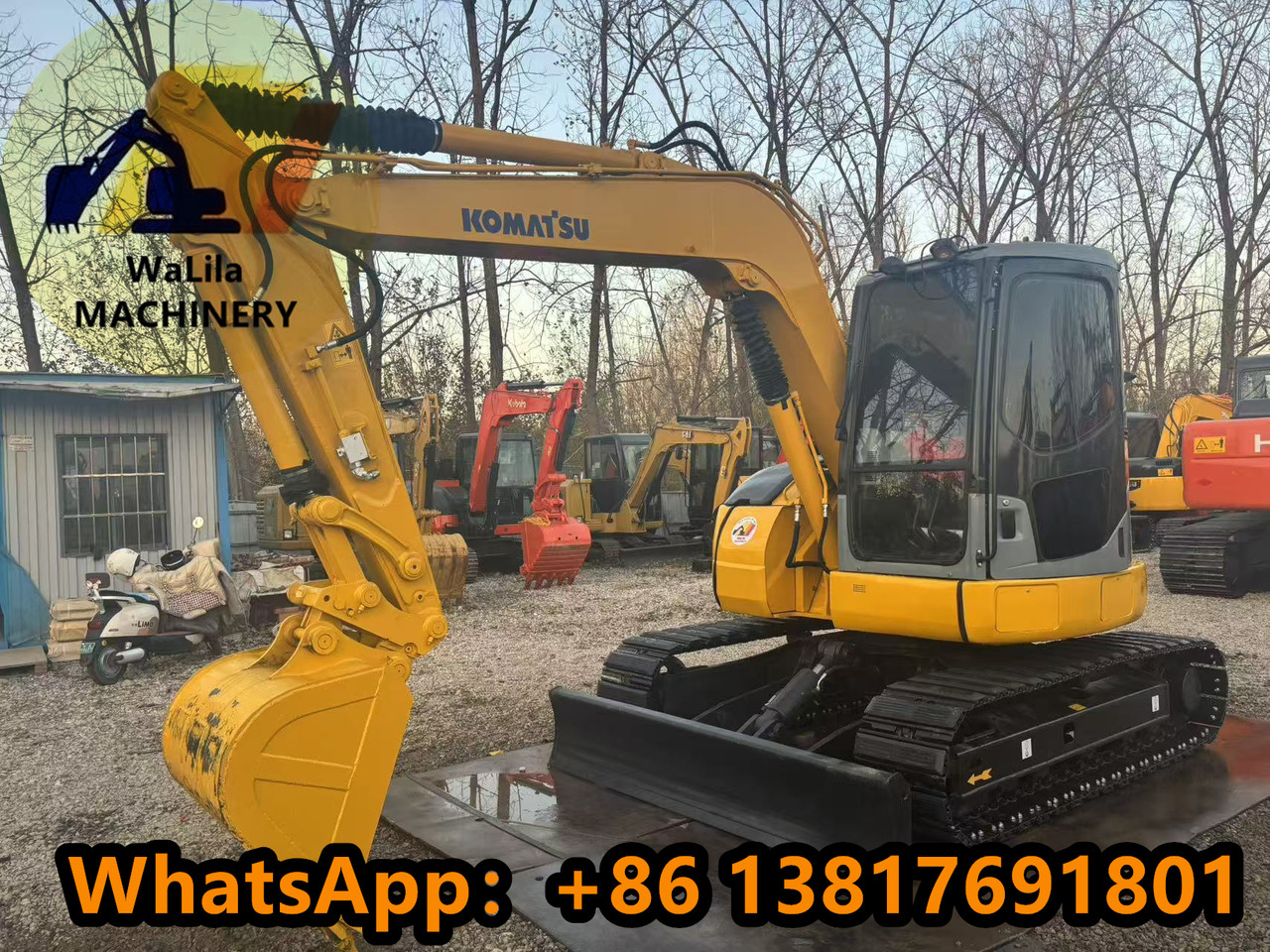 KOMATSU PC78US - Miniekskavator: foto 5 KOMATSU PC78US - Miniekskavator: foto 5
