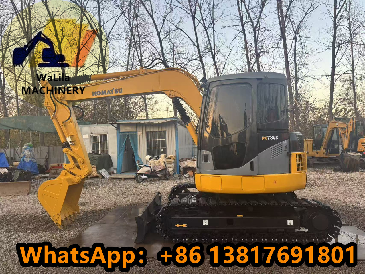 KOMATSU PC78US - Miniekskavator: foto 4 KOMATSU PC78US - Miniekskavator: foto 4