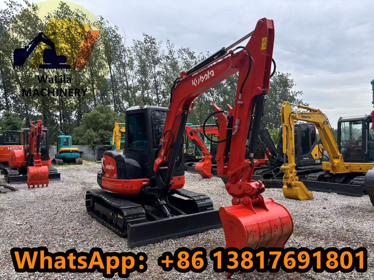 KUBOTA KX057-4 - Miniekskavator: foto 4 KUBOTA KX057-4 - Miniekskavator: foto 4