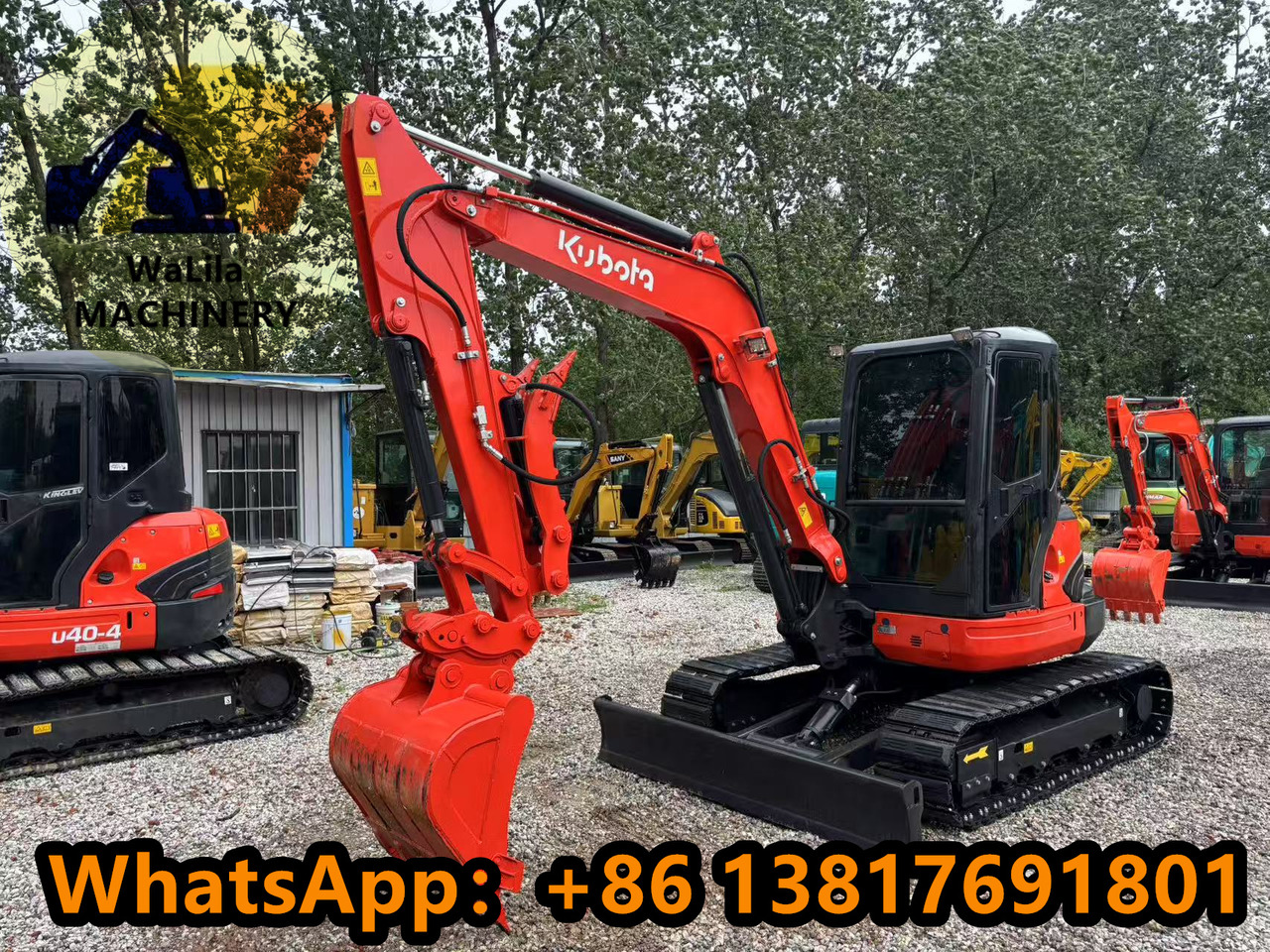 KUBOTA KX057-4 - Miniekskavator: foto 3 KUBOTA KX057-4 - Miniekskavator: foto 3