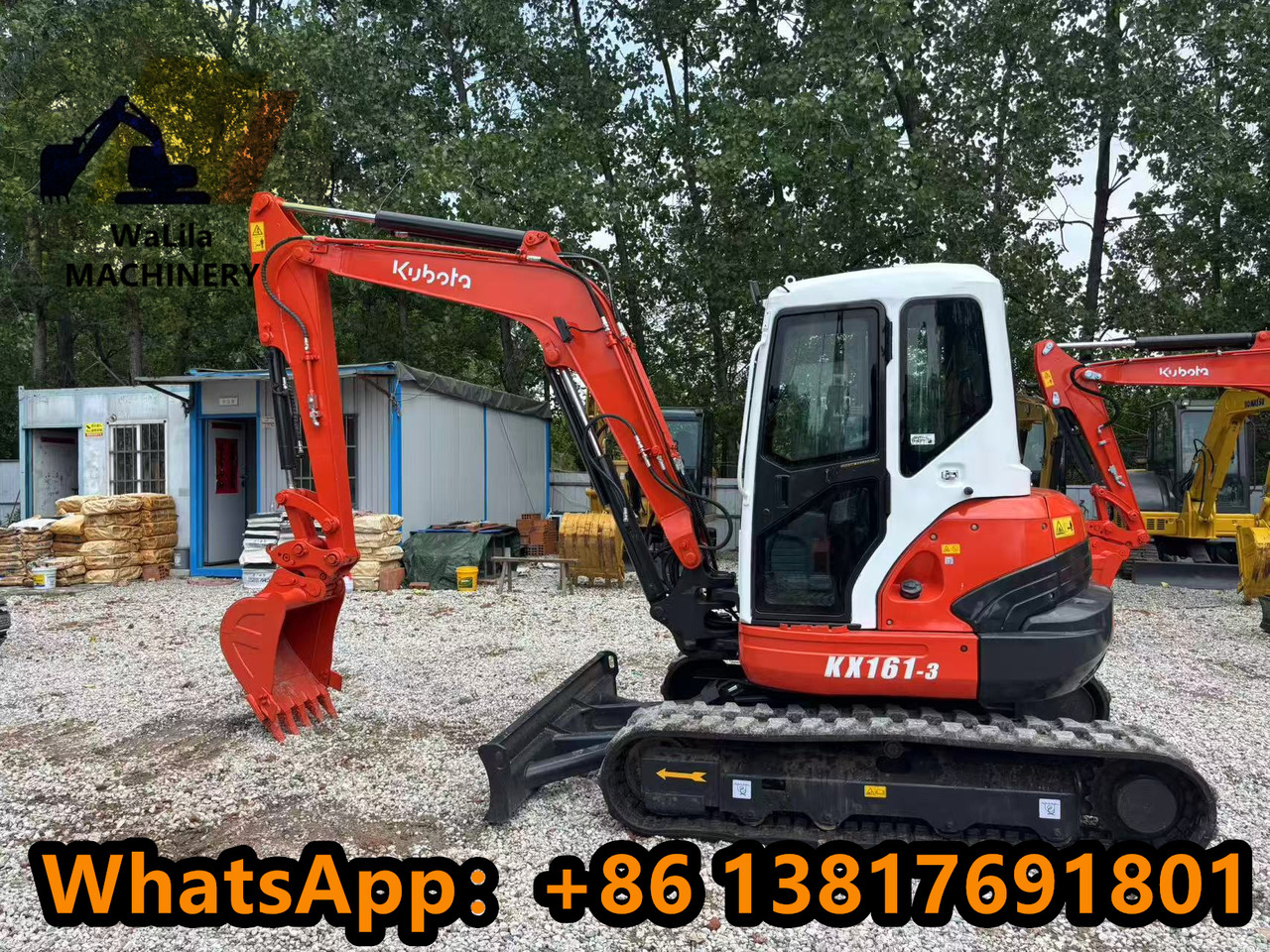 KUBOTA KX161 - Miniekskavator: foto 1 KUBOTA KX161 - Miniekskavator: foto 1