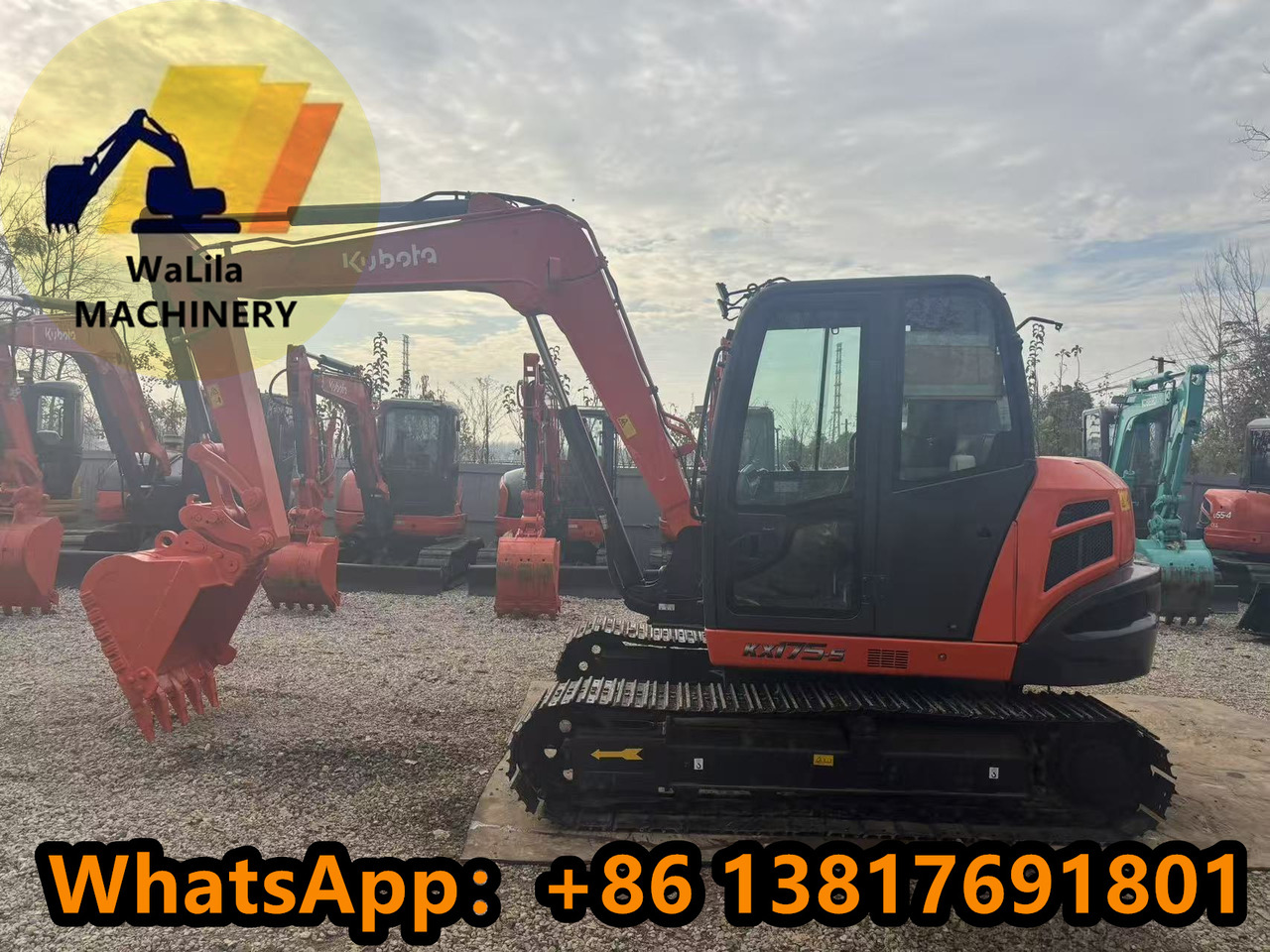 KUBOTA KX175-5 - Miniekskavator: foto 1 KUBOTA KX175-5 - Miniekskavator: foto 1