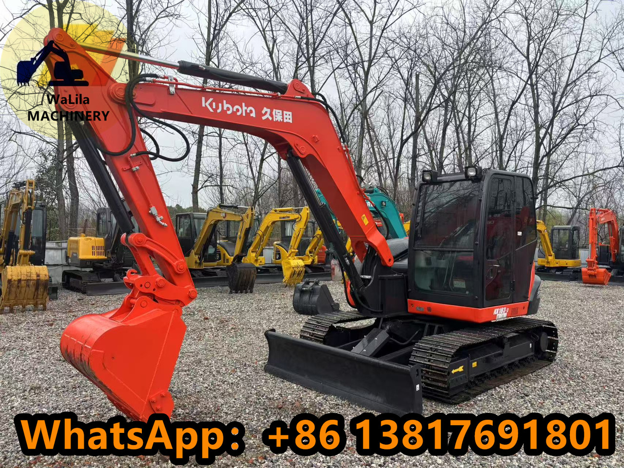 KUBOTA KX183 - Miniekskavator: foto 3 KUBOTA KX183 - Miniekskavator: foto 3