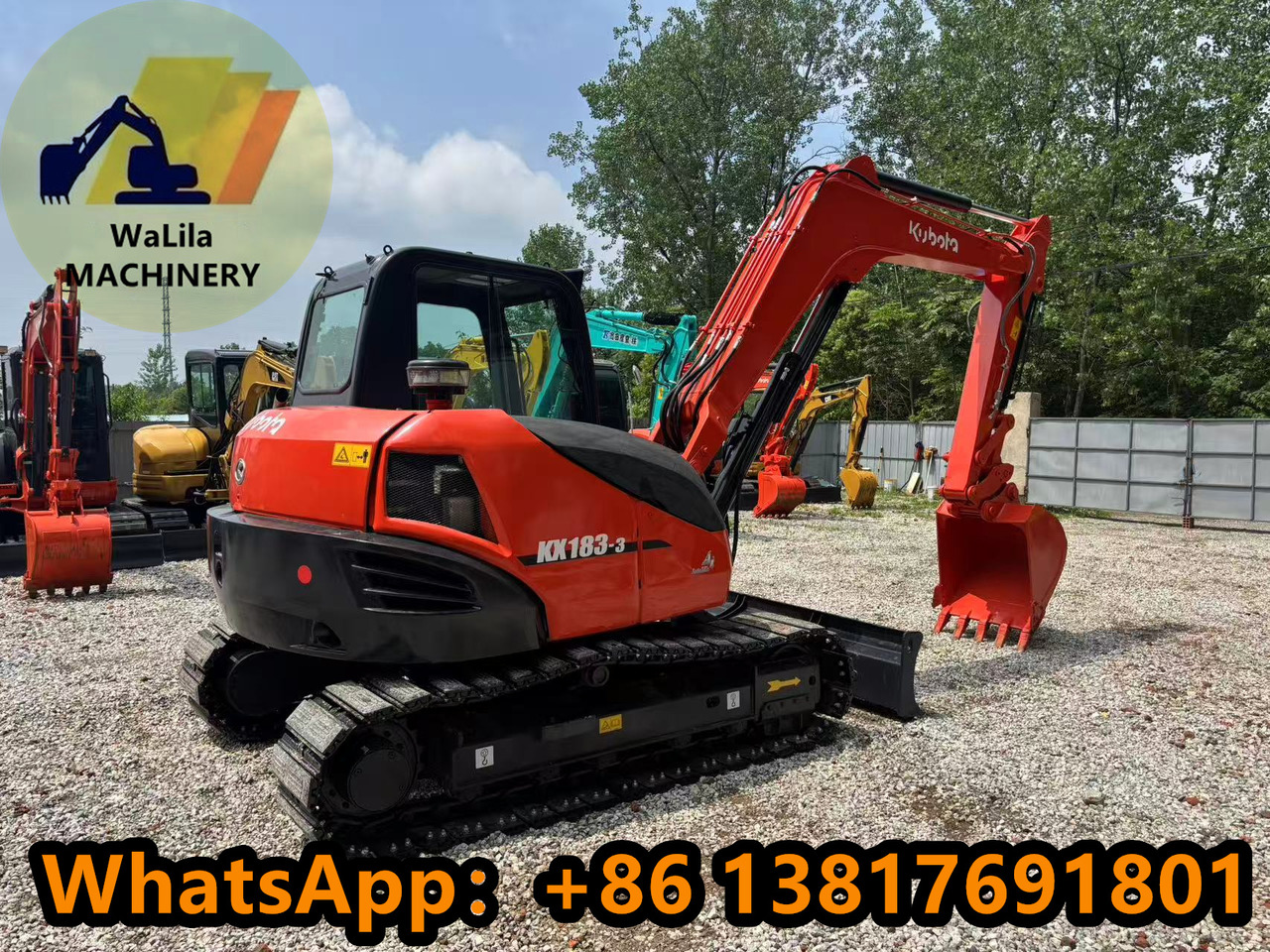 KUBOTA KX183 - Miniekskavator: foto 5 KUBOTA KX183 - Miniekskavator: foto 5