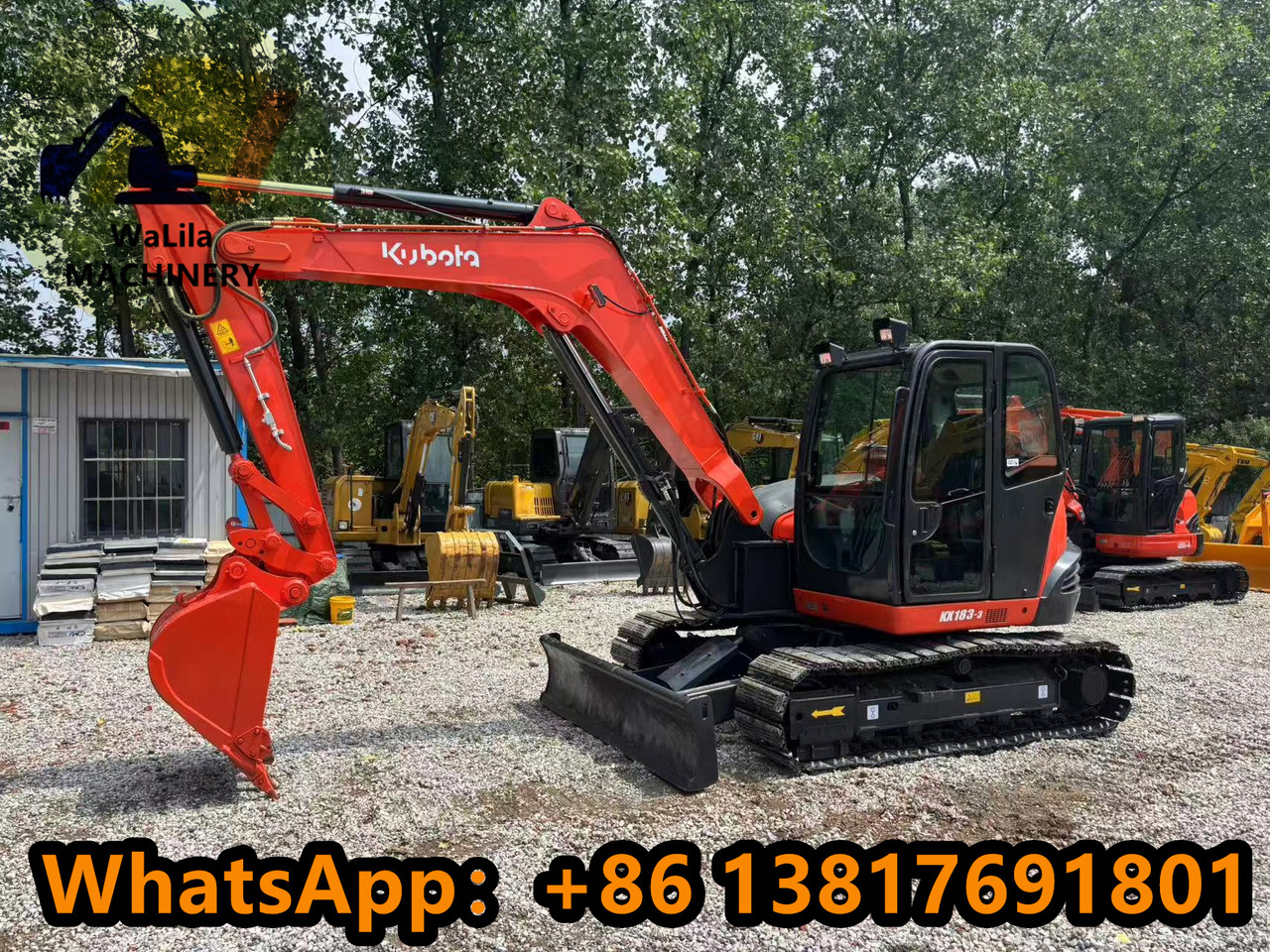 KUBOTA KX183 - Miniekskavator: foto 2 KUBOTA KX183 - Miniekskavator: foto 2