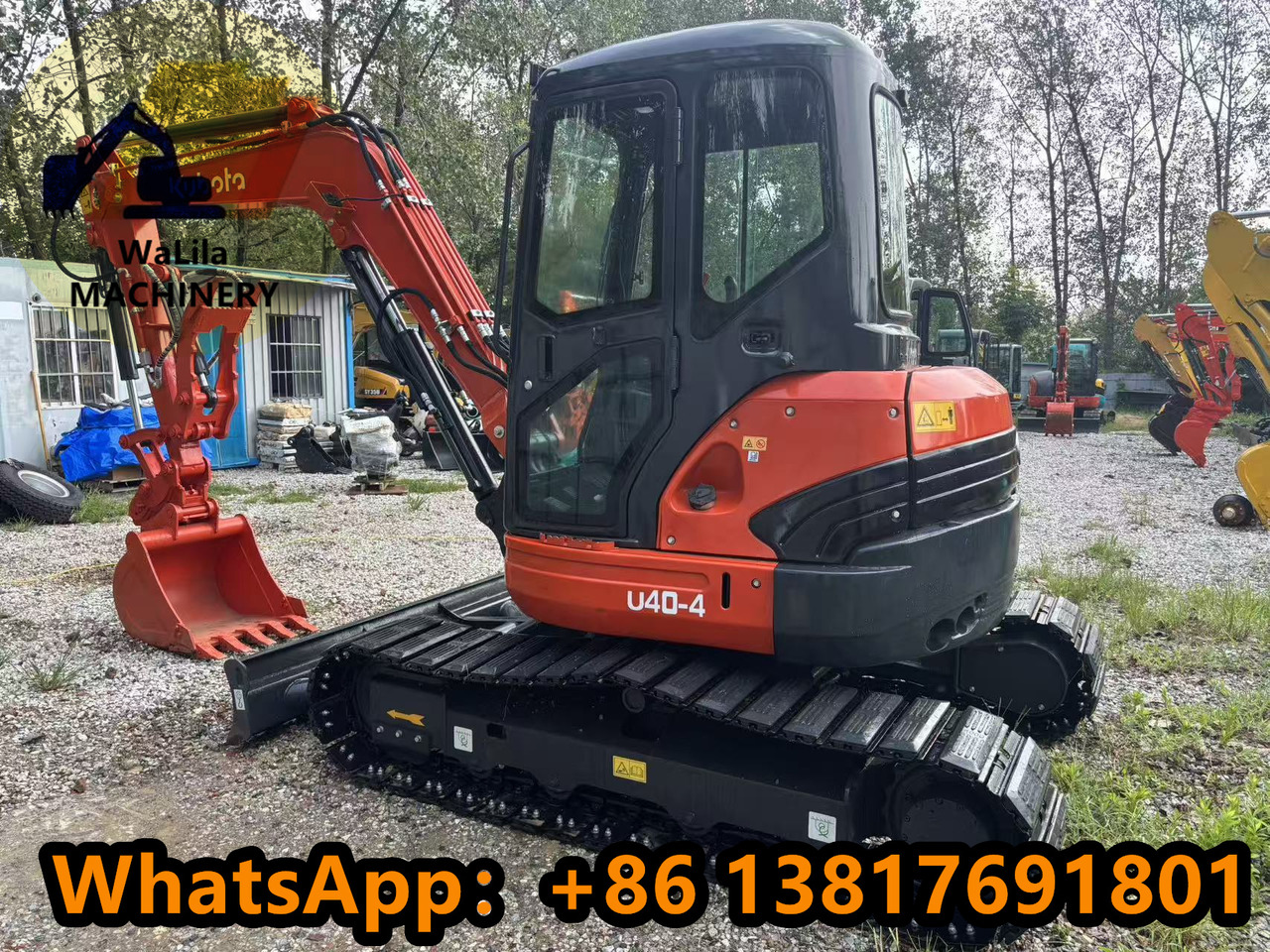 KUBOTA U40 - Miniekskavator: foto 5 KUBOTA U40 - Miniekskavator: foto 5
