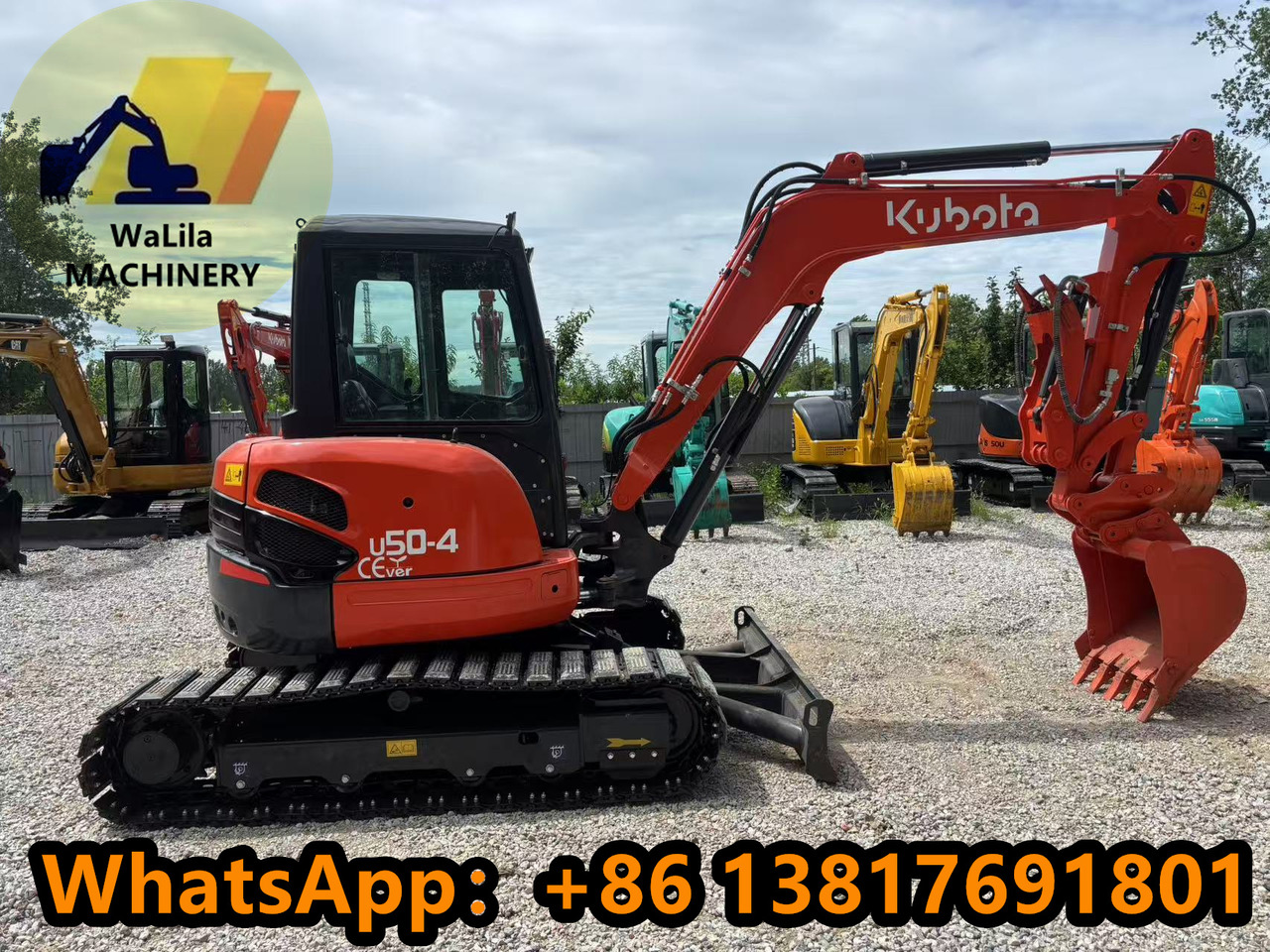 KUBOTA U50 - Miniekskavator: foto 1 KUBOTA U50 - Miniekskavator: foto 1
