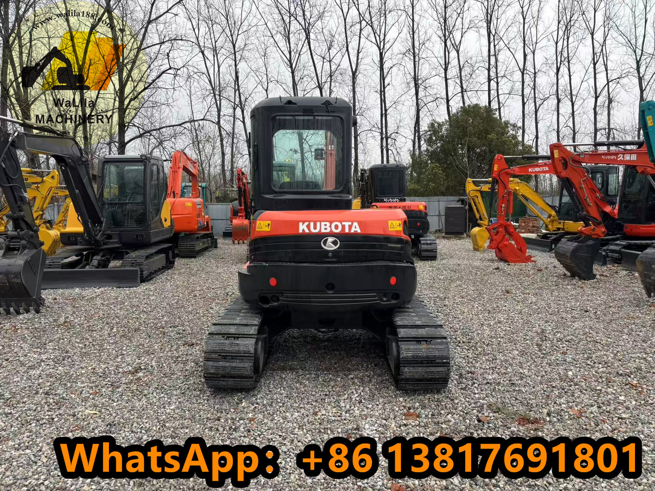 KUBOTA U55-4 - Miniekskavator: foto 3 KUBOTA U55-4 - Miniekskavator: foto 3