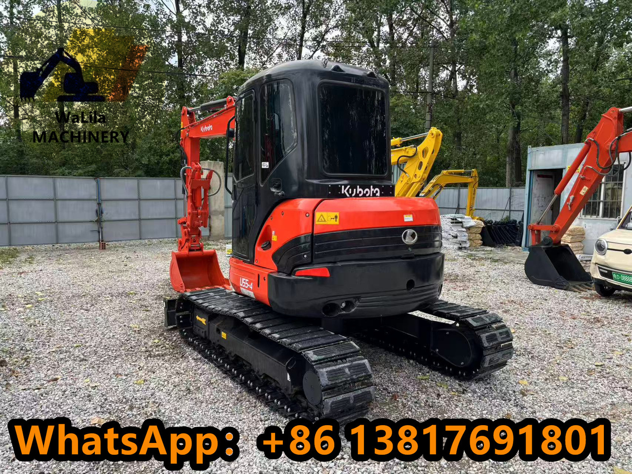 KUBOTA U55-4 - Miniekskavator: foto 4 KUBOTA U55-4 - Miniekskavator: foto 4