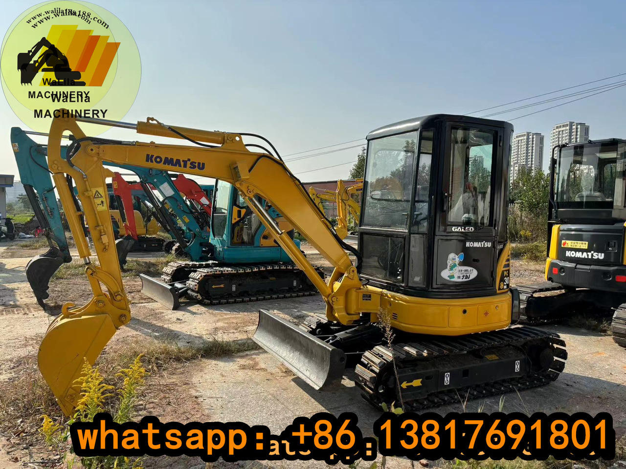 Komatsu PC 30 MR-3 Komatsu 30, Komatsu 35-3 - Miniekskavator: foto 2 Komatsu PC 30 MR-3 Komatsu 30, Komatsu 35-3 - Miniekskavator: foto 2