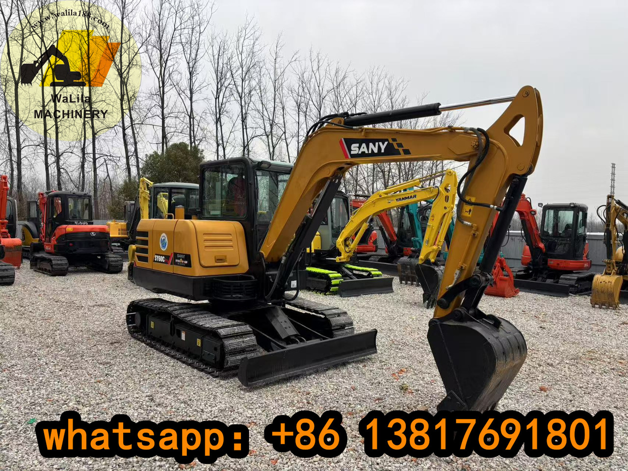 SANY SY60C - Miniekskavator: foto 1 SANY SY60C - Miniekskavator: foto 1